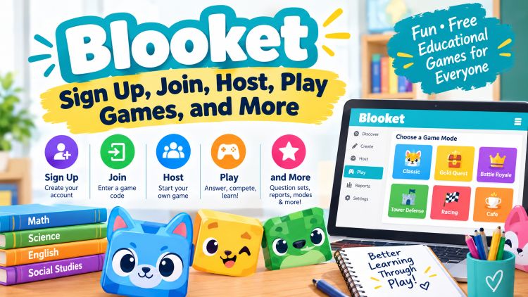 Blooket Sign Up Join Host Play